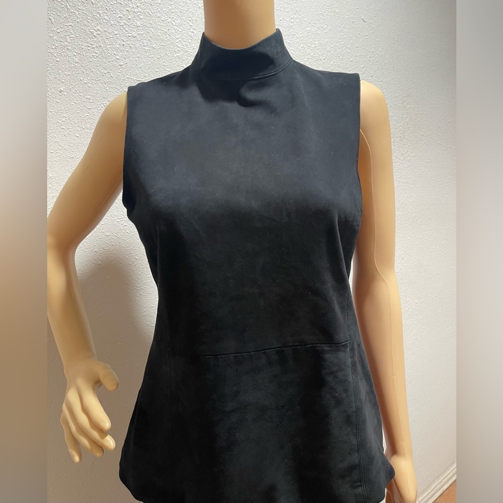 Theory Black Sleeveless Tank Top